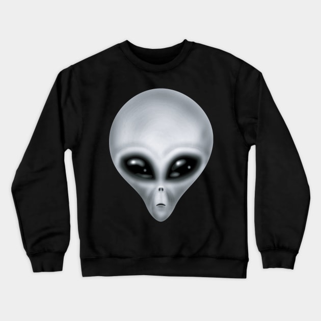 Spaceman Crewneck Sweatshirt by Cozmic Cat